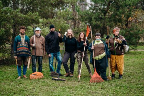 Zahradnická parta z integrační dílna