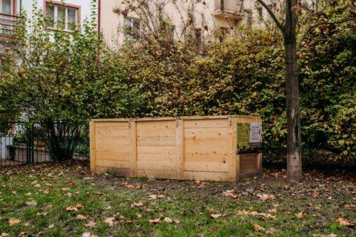 Komunití kompostér tříkomorový