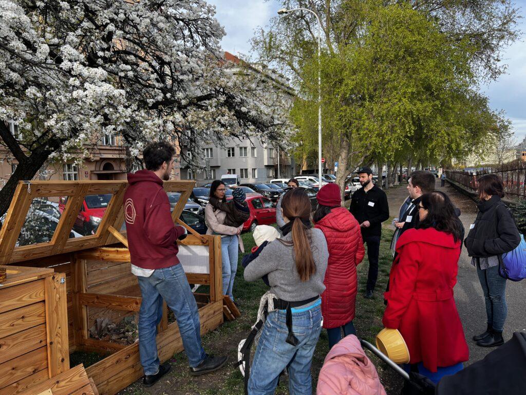 Komunitní kompostér na Praze 6